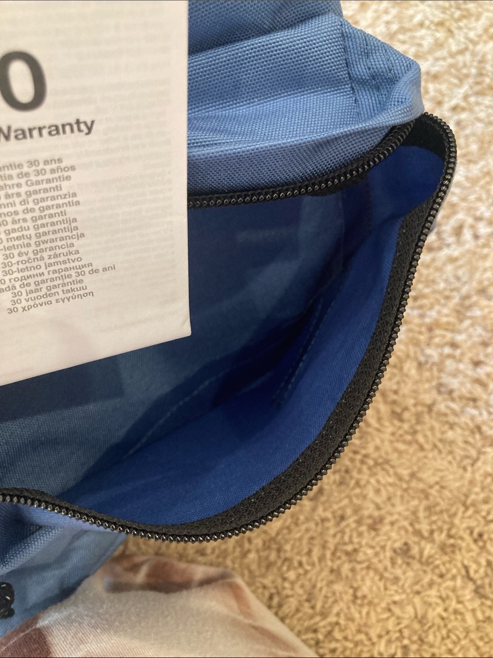 Eastpak Dusty Blue Everyday Mini Backpack Lightweight Travel Backpack NWT - Picture 6 of 9